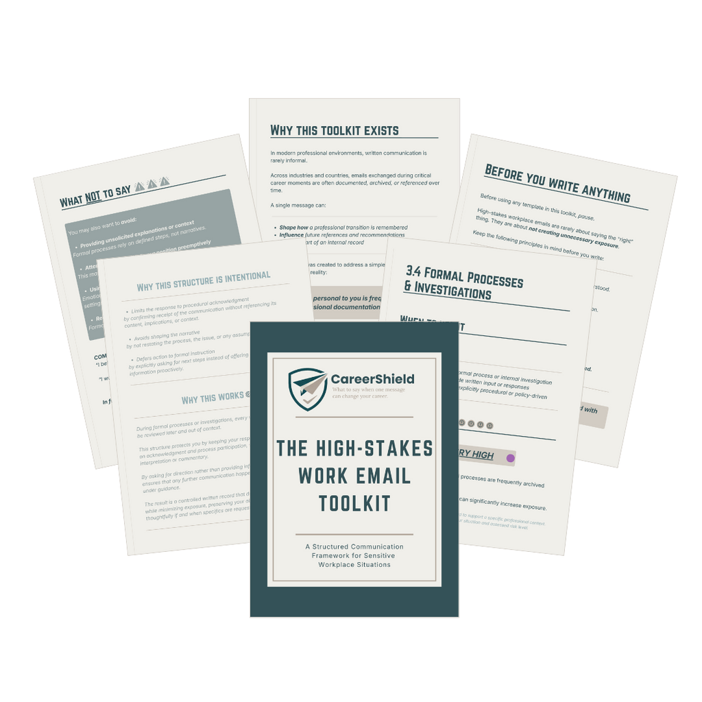 The High-Stakes Work Email Toolkit