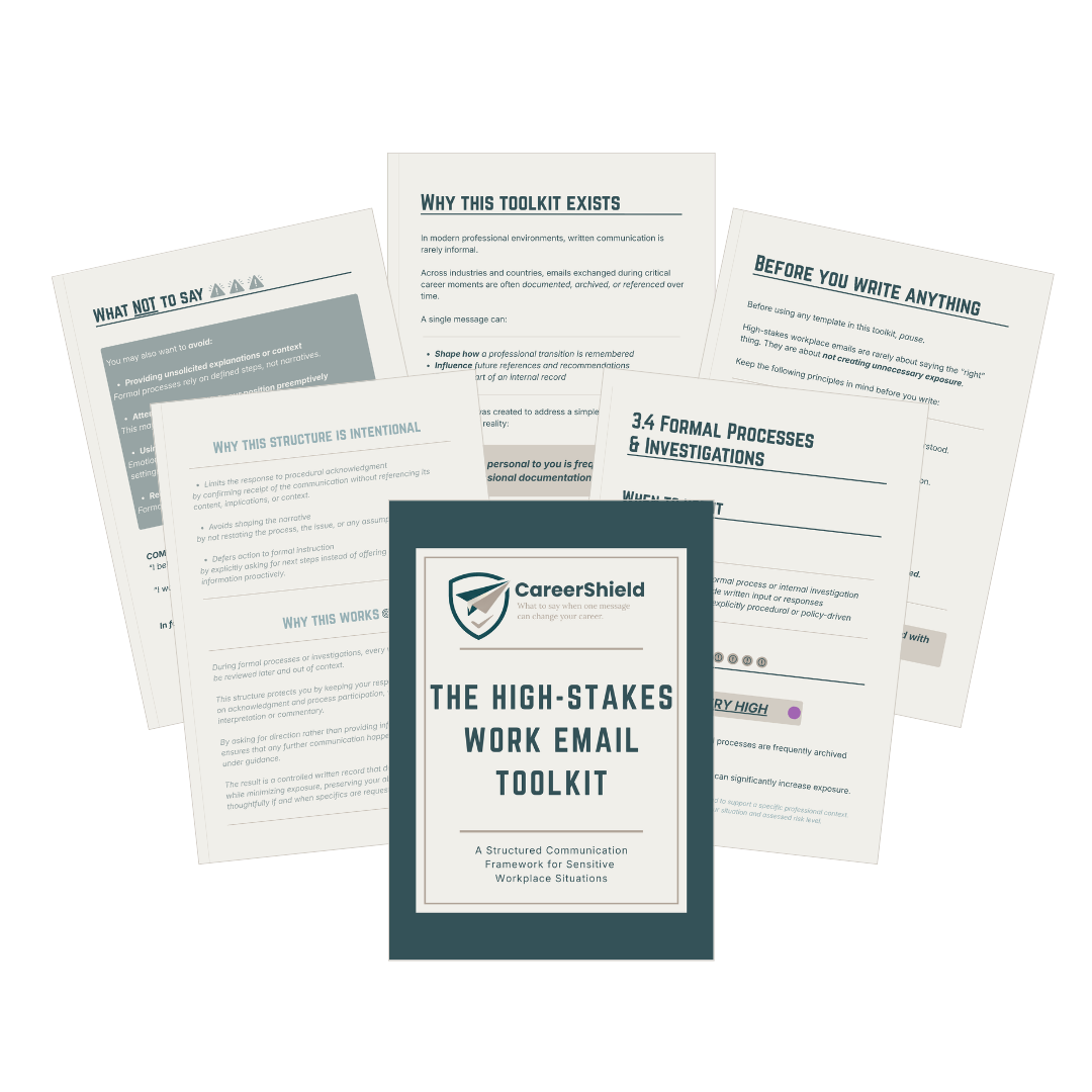 The High-Stakes Work Email Toolkit