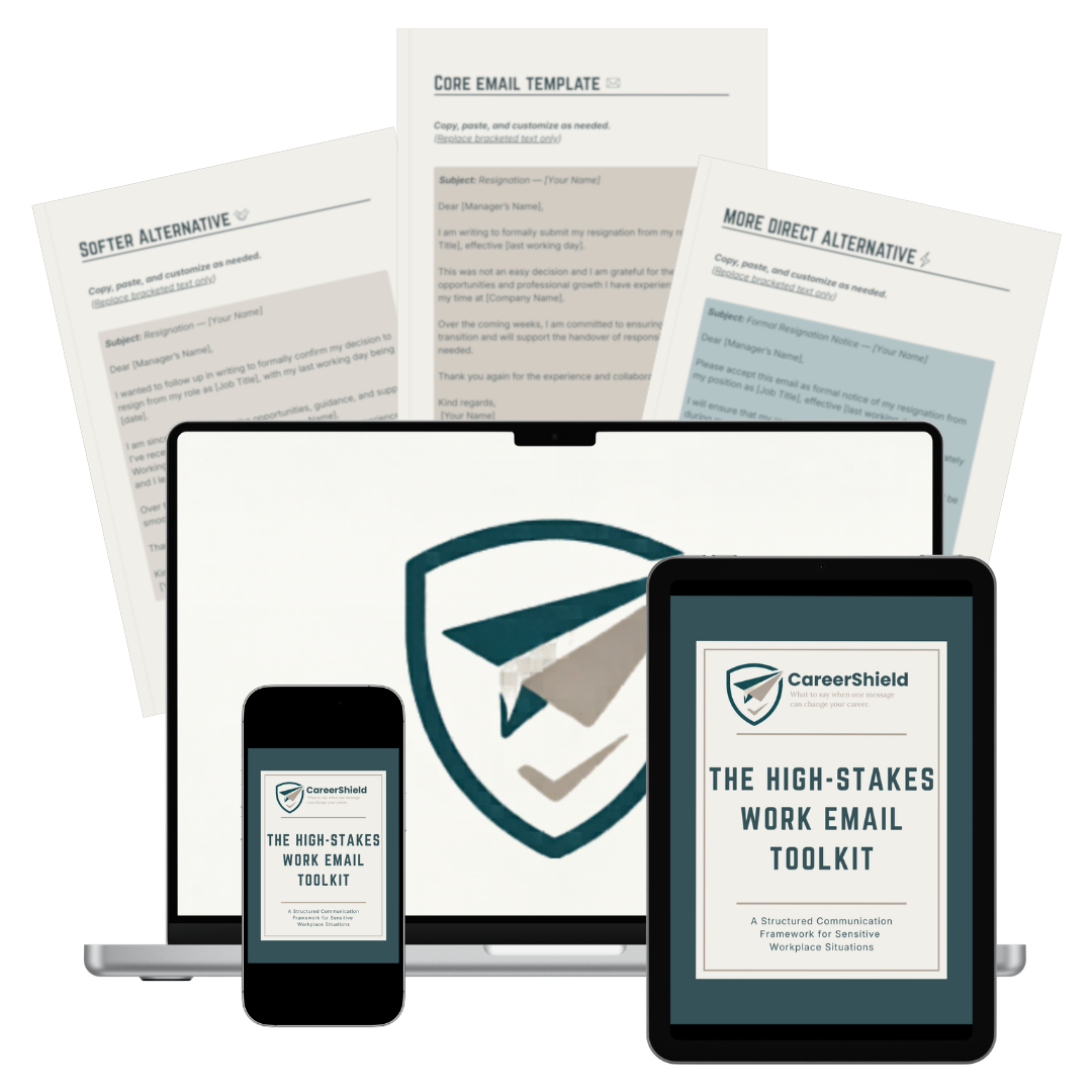 The High-Stakes Work Email Toolkit